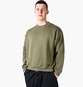 Свитшот мужской Lacoste Regular Fit Green AH1985BMY
