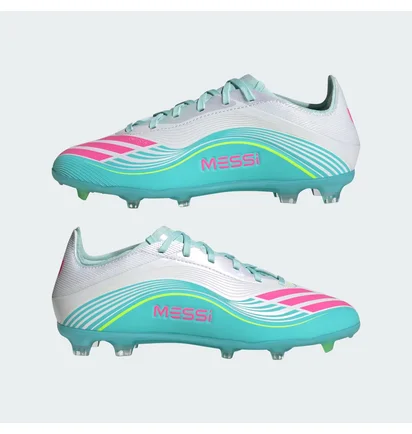 Бутсы детские Adidas F50 Messi Elite Turquoise/White JQ0930