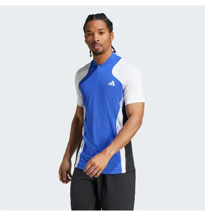 Футболка мужская Adidas Tennis Pro Heat.Rdy Freelift Polo Blue/White IT2262