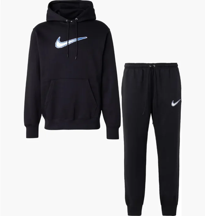 Спортивний костюм чоловічий Nike Sportswear Club Fleece Black HV0854-010__HV0865-010