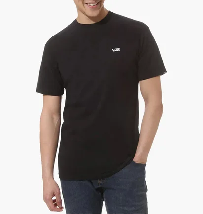 Футболка мужская Vans Left Chest Logo Tee Black VN0A3CZEY28