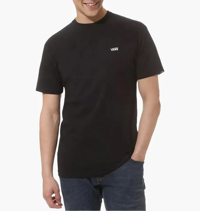 Футболка мужская Vans Left Chest Logo Tee Black VN0A3CZEY28