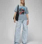 Футболка жіноча Air Jordan (Her)Itage WomenS Graphic T-Shirt Light Blue FB5137-031