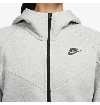 Толстовка женская Nike Sportswear Tech Fleece Windrunner Full-Zip Hoodie Grey FB8338-063