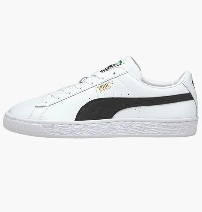 Кроссовки мужские Puma Basket Classic Xxi White/Black 374923-02