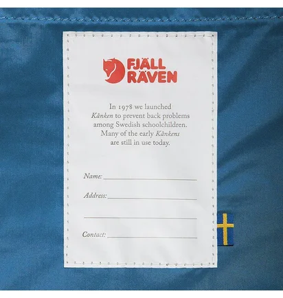 Рюкзак унисекс Fjallraven Kanken Blue 23510.525-141