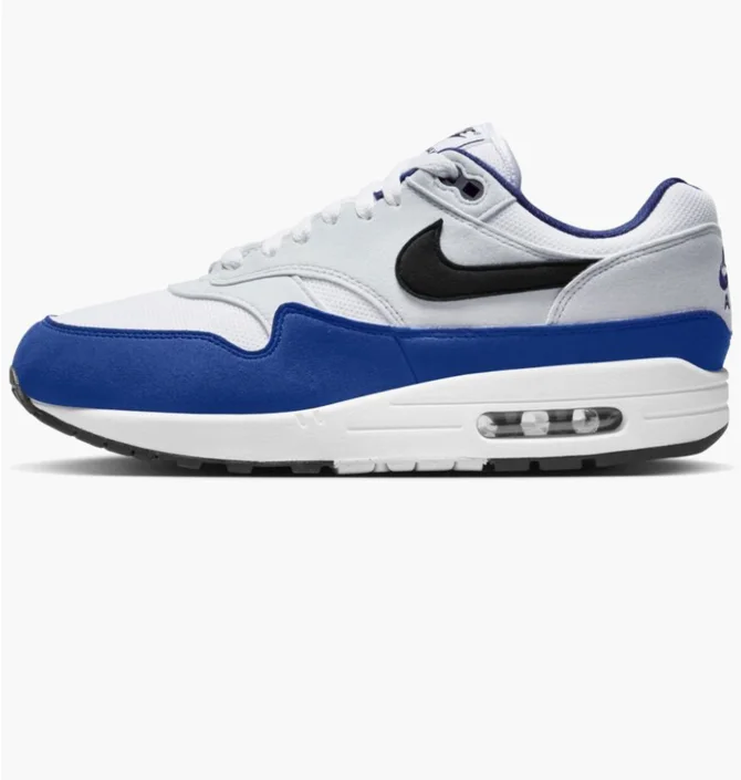 Кросівки чоловічі Nike Air Max 1 Deep White/Blue FD9082-100