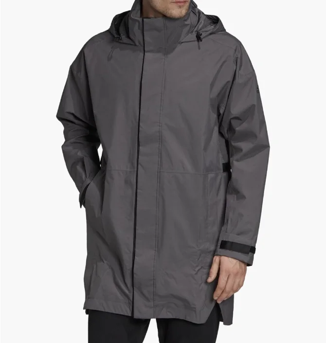 Ветровка мужская Adidas Urban Rain.Rdy Parka Grey GE5865