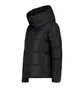 Пуховик жіночий CMP Woman Jacket Zip Hood Black 31K2836-U901