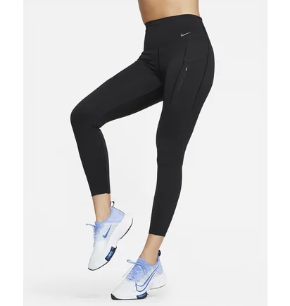 Легінси жіночі Nike Go WomenS Firm-Support High-Waisted 7/8 Leggings With Pockets Black DQ5636-010