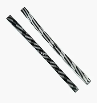 Комплект пов'язок-резинок на голову Nike Flex Classic (2 шт) Black/White 1930.189.OS-2