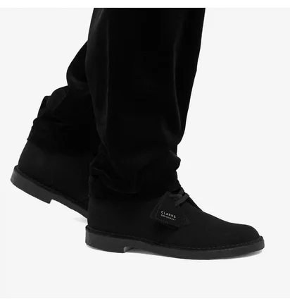 Ботинки мужские Clarks Originals Desert Boot Black 26155480