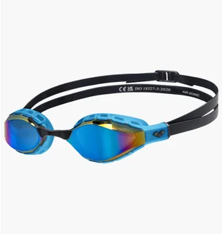 Окуляри для плавання унісекс Arena Air Sonic Mirror Blue/Black 011004-110
