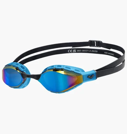 Окуляри для плавання унісекс Arena Air Sonic Mirror Blue/Black 011004-110