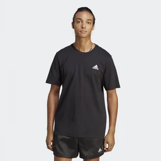 Футболка чоловіча Adidas Sportswear Essentials Single Jersey Embroidered Small Logo T-Shirt Black Ic9282