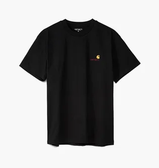 Футболка чоловіча Carhartt American Script T-Shirt Black I029956-89XX