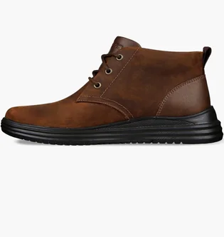 Черевики чоловічі Skechers Proven Yermo Brown 204670-CDB