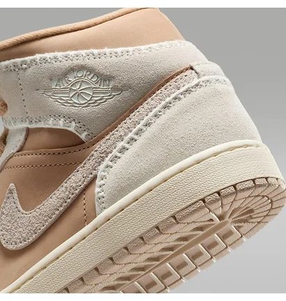 Кросівки жіночі Air Jordan 1 Mid Se Brown/Beige HV4269-200