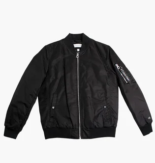 Куртка мужская Calvin Klein MenS Classic Ma-1 Nylon Bomber Jacket Black CM154122-TN0