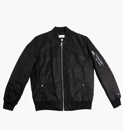 Куртка мужская Calvin Klein MenS Classic Ma-1 Nylon Bomber Jacket Black CM154122-TN0