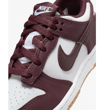Кросівки дитячі Nike Dunk Low Little White/Brown HJ9283-100