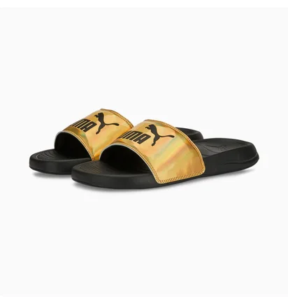 Тапочки женские Puma Popcat 20 Iridescent Metallic 391014-02
