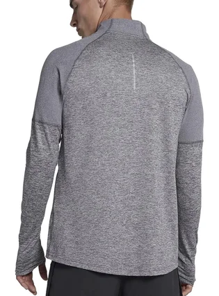 Кофта мужская Nike Dri-Fit Element Zip Running Grey CD8273-021