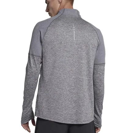 Кофта чоловіча Nike Dri-Fit Element Zip Running Grey CD8273-021