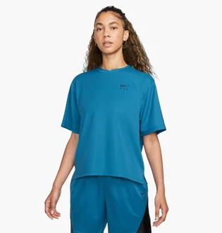 Футболка женская Nike Dri-Fit Warmup Blue FB7992-457