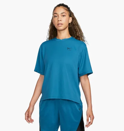 Футболка женская Nike Dri-Fit Warmup Blue FB7992-457