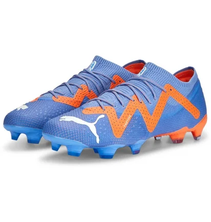 Бутсы мужские Puma Future Ultimate Low Fg/Ag Blue 107169-001