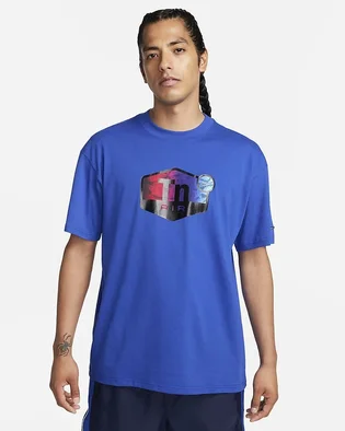Футболка мужская Nike T-Shirt Sportswear Blue FV0067-480