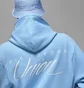 Худи мужское Air Jordan Fleece Hoodie X Union La Light Blue DV7334-496