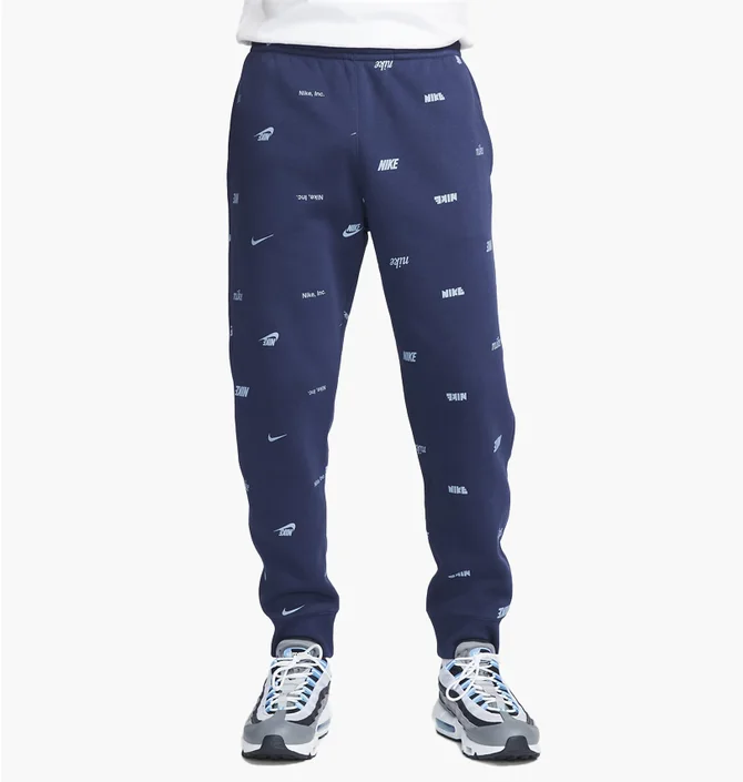 Штани чоловічі Nike Club Fleece Blue FB7437-410