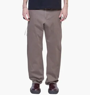 Штаны унисекс POST ARCHIVE FACTION Trousers Right Grey 80BTRBR