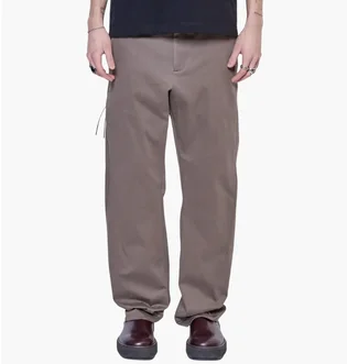 Штаны унисекс POST ARCHIVE FACTION Trousers Right Grey 80BTRBR