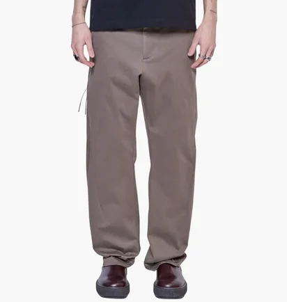 Штаны унисекс POST ARCHIVE FACTION Trousers Right Grey 80BTRBR
