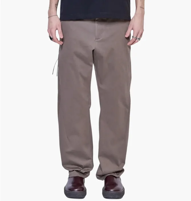 Штаны унисекс POST ARCHIVE FACTION Trousers Right Grey 80BTRBR