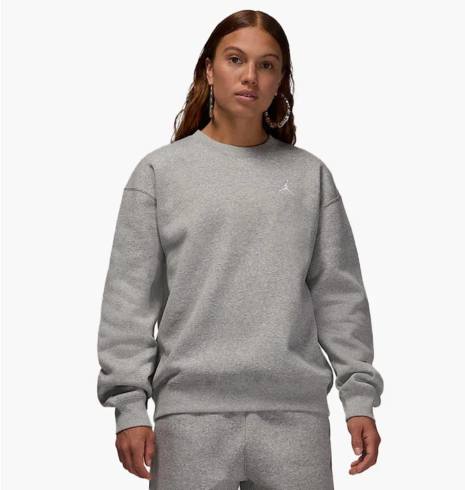 Свитшот женский Air Jordan Brooklyn Fleece Sweatshirt Grey FV7074-063