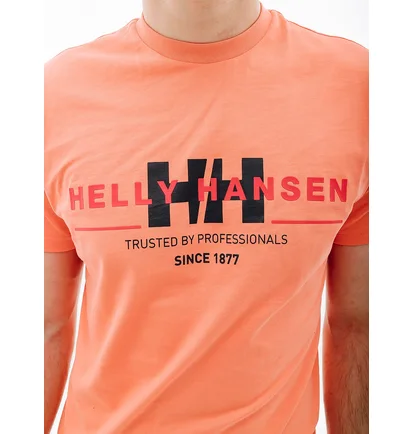 Футболка мужская Helly Hansen Rwb Graphic T-Shirt Orange 53763-284