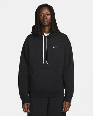 Худи мужское Nike Solo Swoosh Black Dx1355-010