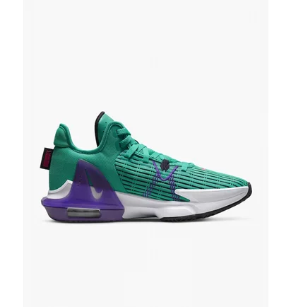 Кросівки унісекс Nike Lebron Witness Vi Green/Violet Cz4052-300