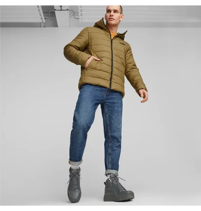 Пуховик мужской Puma Essentials Padded Jacket Olive 848938-93