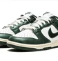 Кроссовки унисекс Nike Dunk Low White/Green DQ8580-100