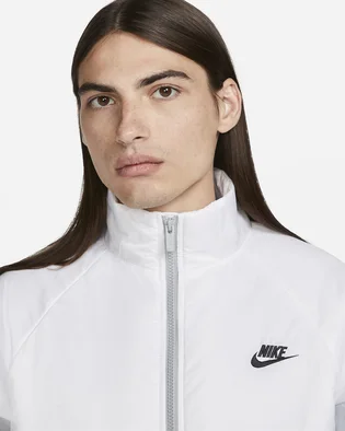Куртка мужская Nike Midweight Puffer White/Grey FB8195-077