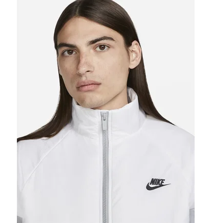 Куртка чоловіча Nike Midweight Puffer White/Grey FB8195-077