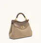 Сумка жіноча JW PEI Lucia Classic Faux Suede Top Handle Bag Brown BB2025BG123149JWP