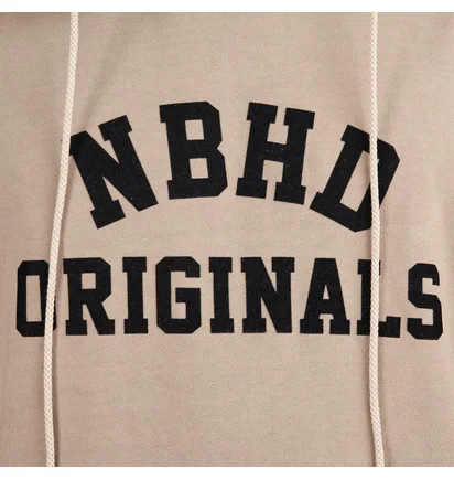 Худі чоловіче Neighborhood Sulfur Dye Beige 221OKNH-CSM06