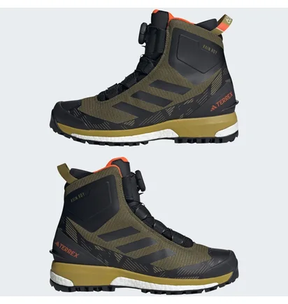 Черевики чоловічі Adidas Terrex Conrax Boa Rain.Rdy Hiking Shoes Olive/Black IF4955