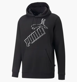 Худи мужское Puma Essentials+ Big Logo Hoodie Black 849864-01